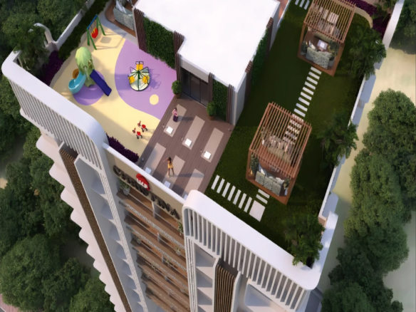 U K Christina Apartment CHSL rooftop leisure amenity deck