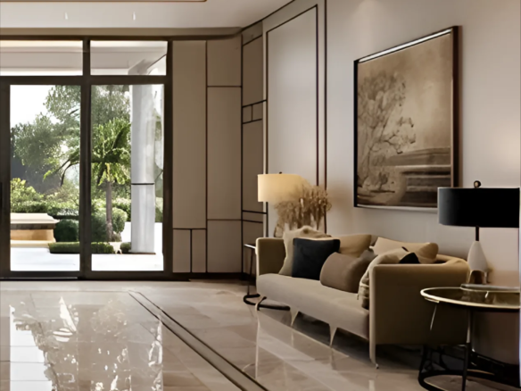 U K Justin CHSL premium entrance lobby design