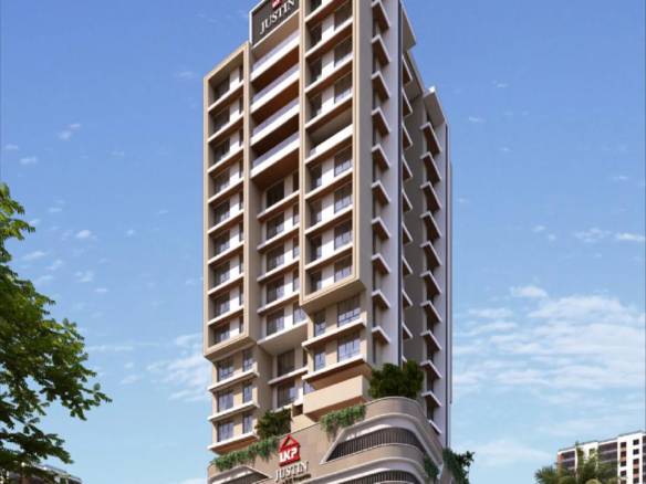 U K Justin CHSL tower daytime elevation in Orlem Malad West